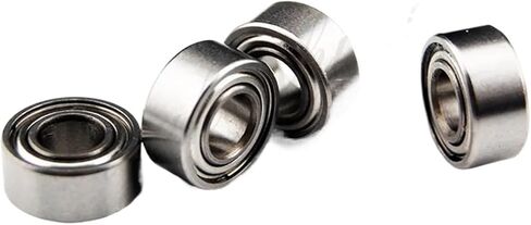 Bimetal Seal Shield Micro deep Groove Bearing 5-10pcs 692 693 694 695 696 697 698 699 Bearing Metal Sealed Miniature Ball Bearings(698ZZ 8x19x6mm 5pc) in Saudi Arabia