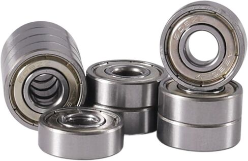 Bimetal Seal Shield Micro deep Groove Bearing 10pcs 608ZZ 8x22x7mm Ball Bearing Steel in Saudi Arabia