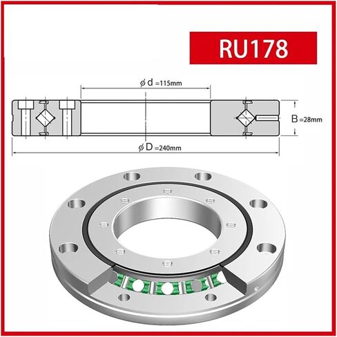 حلقة الأسطوانة الدوران الداخلي 178 RU178 RU178UUCC0 RU178UUC0 in Saudi Arabia