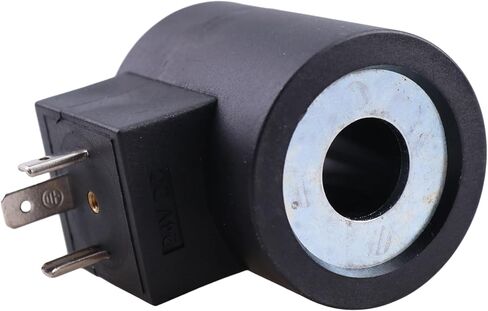 24VDC Solenoid Valve Coil With 3 Prong DIN Connector Compatible with Hydraforce 10/12/16/38/58 Series 5/8"Hole Replaces 6359412 2440210520 7017444 88253519 6356024 in Saudi Arabia