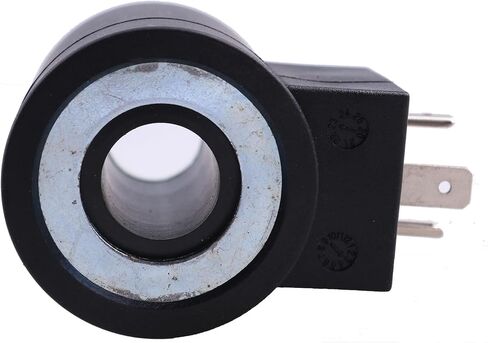 24VDC Solenoid Valve Coil With 3 Prong DIN Connector Compatible with Hydraforce 10/12/16/38/58 Series 5/8"Hole Replaces 6359412 2440210520 7017444 88253519 6356024 in Saudi Arabia