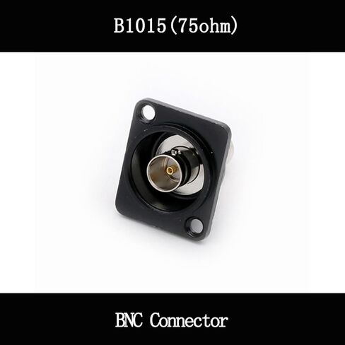 10PCS BNC Female to BNC Female Socket Adapter/75ohm Professional Speaker Audio Jack for Panel Mounted Wire Soldering Converter in Saudi Arabia