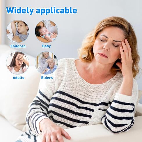 Ipetboom Glass Oral Temperature - 2pcs Adult Free Clinic Armpit Fast Reading Fever Indicator - Single Scale Triangular Bar Oral Temperature in Saudi Arabia