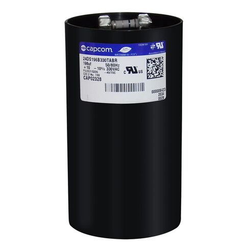 بديل متوافق لمكثف ترين؛ ابدأ، 196 MFD، 330 فولت، مستدير، مع المقاوم in Kuwait