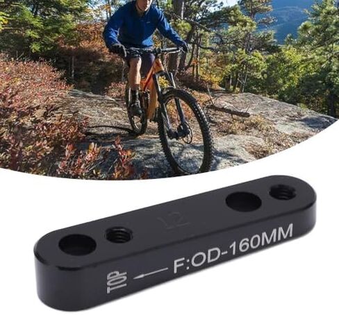Flat Mount Disc Brake Adapter, Front/Rear Bike Disc Brake Caliper Mount Adapter Caliper Accessory for Road Bike in Saudi Arabia