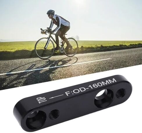 Flat Mount Disc Brake Adapter, Front/Rear Bike Disc Brake Caliper Mount Adapter Caliper Accessory for Road Bike in Saudi Arabia