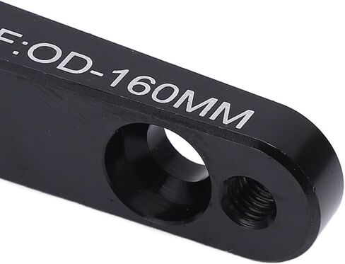 Flat Mount Disc Brake Adapter, Front/Rear Bike Disc Brake Caliper Mount Adapter Caliper Accessory for Road Bike in Saudi Arabia