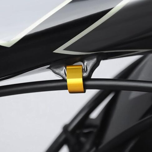 8 ألوان 5 قطع C-Clips Clamps معدنية U-Clips مشبك كابل فرامل derailleur شيفتر كابل أدلة والعتاد كابل الإسكان خرطوم سبائك الألومنيوم MTB BMX دراجة هوائية جبلية الدراجات in Saudi Arabia