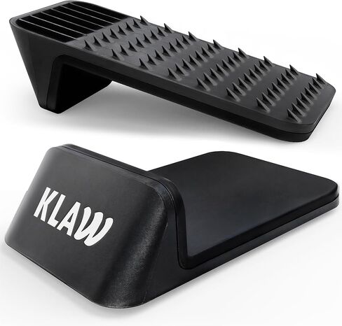 مرساة سجادة طبل الجهير من KLAW - توقف زحف الطبل تمامًا | يعمل على كل سجادة طبلة وسجادة طبلة وسجاد | ملحقات طبلة الجيب لطبول الركلة | هدية مجموعة الطبول الجاهزة ملحقات الفرامل (أسود، عادي) in Kuwait