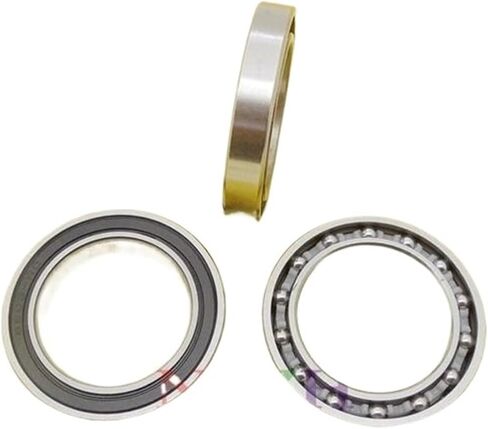Bimetal Seal Shield Micro deep Groove Bearing 2/10pcs 25376-2RS 25x37x6mm Ball Bearing Bottom Bracket Repair Bearing(25376 10PCS,ABEC-3) in Saudi Arabia