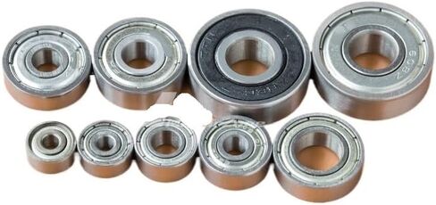 Bimetal Seal Shield Micro deep Groove Bearing 10pcs Printer Parts 603ZZ 623ZZ 624ZZ 625ZZ 685ZZ 688ZZ 606ZZ 608ZZ 608RS Ball Bearings in Saudi Arabia