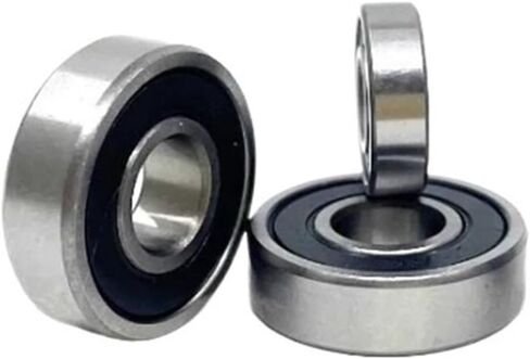 Bimetal Seal Shield Micro deep Groove Bearing 2PCS 6800 6801 6802 6803 6804 6805 6806 6807 2RS Hybrid Ceramic Ball Bearing Rubber Sealed Parts(6805-2RS) in Saudi Arabia