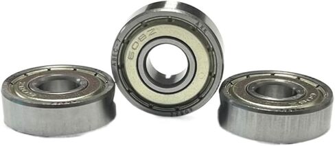 Bimetal Seal Shield Micro deep Groove Bearing 10pcs 608ZZ 8x22x7mm ABEC-7 Deep Groove Ball Bearing Double Shielded Miniature High-Carbon Steel Single Row in Saudi Arabia