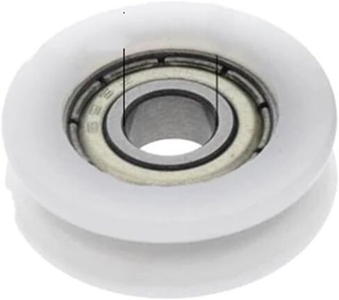ثنائية المعدن ختم درع مايكرو الأخدود العميق تحمل 10 قطعة منخفضة الضوضاء 695zz 5X19X7mm الكرة تحمل مع الأخاديد أسفل بكرة سلك حبل رفع عجلة in Saudi Arabia