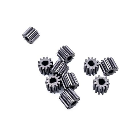 Steel Heavy Duty Motor Pinion Gear 10pcs 1M 12T 6MM D Hole Spur Metal Gear Motor Model in Kuwait