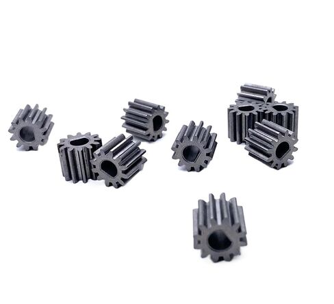 Steel Heavy Duty Motor Pinion Gear 10pcs 1M 12T 6MM D Hole Spur Metal Gear Motor Model in Kuwait