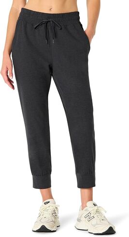 Amazon Essentials Women's Athletic Soft Performance Lightweight Cropped Capri Workout Jogger Sweatpants in Saudi Arabia
