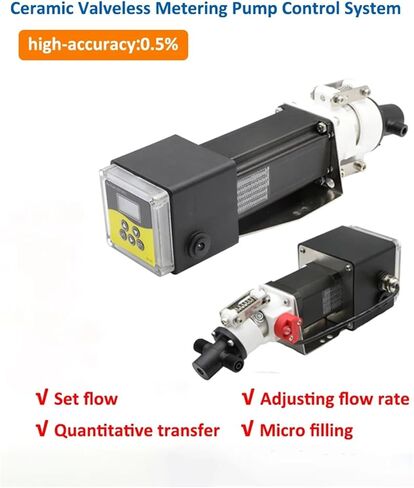 10-300r/min Ultra-low Flow Ceramic Valve Free Metering Pump in Saudi Arabia