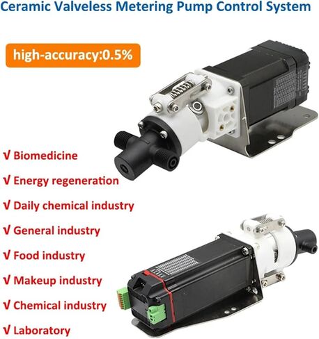 10-300r/min Ultra-low Flow Ceramic Valve Free Metering Pump in Saudi Arabia