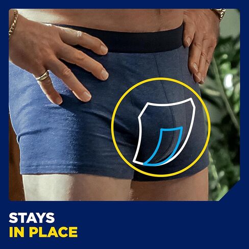 Tena for Men Absorbent Protectors - Level 3, Pack of 16 Pads (Eligible for VAT Relief in The UK) (Packing May Vary) in Saudi Arabia