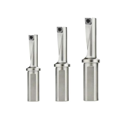 Indexable Drill Bit 1pcs WC SP Drill Bits U C20 C25 C32 Series 2D 3D 4D 5D Metal SPMG Insert Quick(3D,C32-D29.5-SP09) in Saudi Arabia
