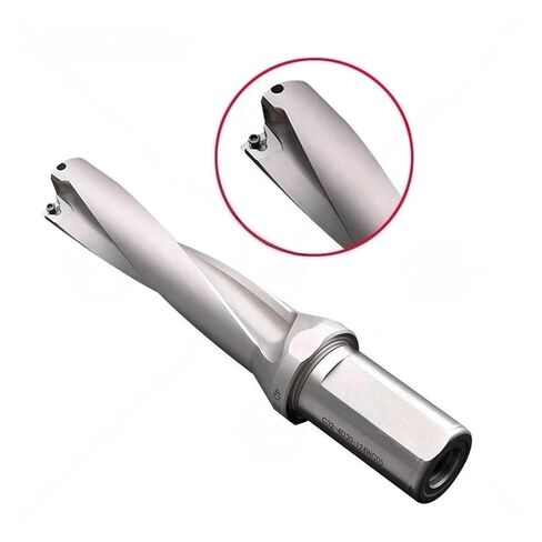 Indexable Drill Bit 1pcs WC SP Drill Bits U C20 C25 C32 Series 2D 3D 4D 5D Metal SPMG Insert Quick(3D,C32-D29.5-SP09) in Saudi Arabia