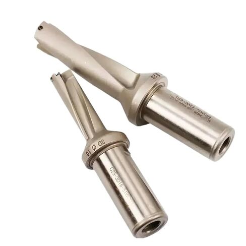 Indexable Drill Bit U-Drilling Tool Bar Lathe with Flat Bottomed U-Shaped Shallow Deep Hole SP Water Jet Drill CNC Fast Drilling 2D 3D 4D 5D(2D,C32-D34.5-SP11) in Saudi Arabia