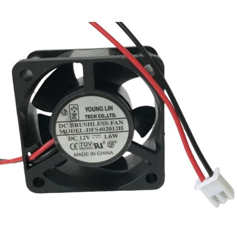 DFS402012H 40MM 12V 1.6W 4CM 4020 40X40X20MM 2-Wire Cooling Fan in Kuwait