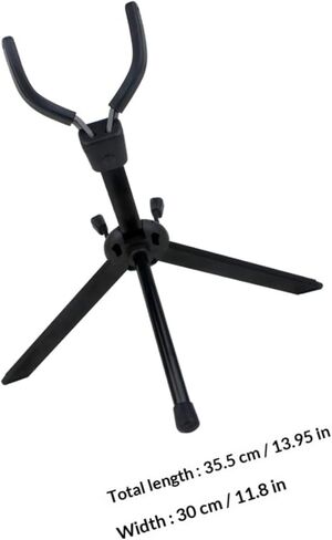 BESPORTBLE Foldable Portable Alto Saxophone Stand Bracket Rack Non-skid Saxophone Storage Holder Accessory for Musicians in Saudi Arabia