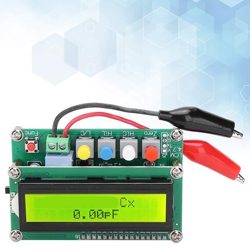 LC100A جهاز قياس سعة الحث الرقمي LCD متعدد الوظائف الاحترافي مع تصحيح إعادة الضبط وعرض التردد للبحث العلمي والاختبار الإلكتروني لمادة ABS in Kuwait