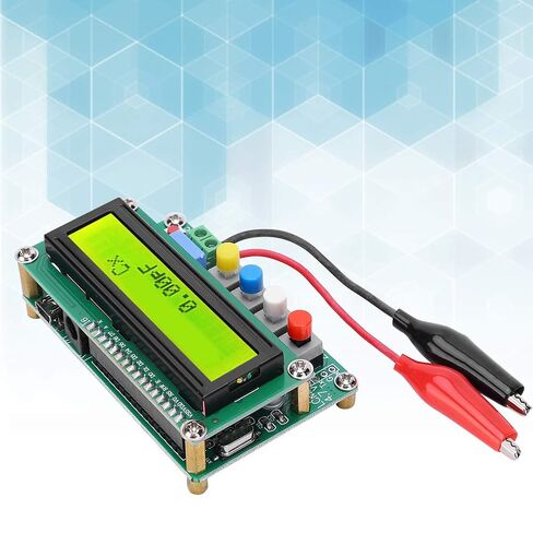 LC100A جهاز قياس سعة الحث الرقمي LCD متعدد الوظائف الاحترافي مع تصحيح إعادة الضبط وعرض التردد للبحث العلمي والاختبار الإلكتروني لمادة ABS in Kuwait