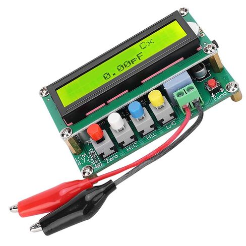 LC100A جهاز قياس سعة الحث الرقمي LCD متعدد الوظائف الاحترافي مع تصحيح إعادة الضبط وعرض التردد للبحث العلمي والاختبار الإلكتروني لمادة ABS in Kuwait