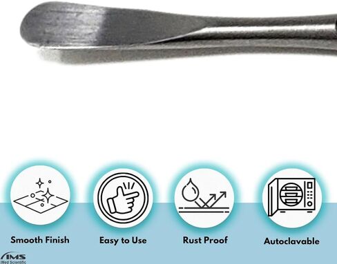 مصعد سمحاقي للأسنان أكثر حرية مع نهايات حادة/حادة مزدوجة الجوانب مصنوعة من الفولاذ المقاوم للصدأ in Kuwait