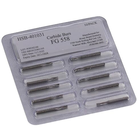 401031 HSB FG #558 أزيز كربيد شق مستقيم متقاطع 100/Pk in Kuwait