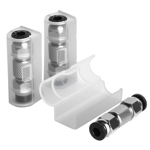 3 قطع موصل أنبوب PTFE من الفولاذ المقاوم للصدأ وصلة بودين متوافقة مع طابعات Bambu Lab X1/X1C/X1E/P1P/P1S ثلاثية الأبعاد ملحقات الطابعة ثلاثية الأبعاد المقاومة لدرجات الحرارة العالية in Saudi Arabia