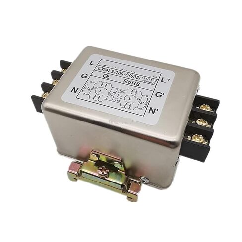 Guide Rail + Terminal Block Type Power Filter CW4L2-30A-S 30A 20A 10A Anti-Interference(CW4L2-10A-S 005 10A) in Saudi Arabia