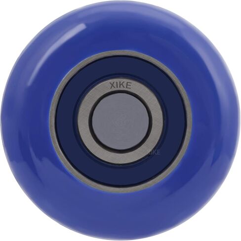 XiKe 10 Pack Blue 2" Nylon Garage Door Roller 4" Stem, Quiet/Durable and High Load, Use 6200-2RS Double Seals Precision Bearings. in Saudi Arabia
