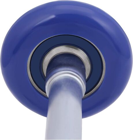 XiKe 10 Pack Blue 2" Nylon Garage Door Roller 4" Stem, Quiet/Durable and High Load, Use 6200-2RS Double Seals Precision Bearings. in Saudi Arabia