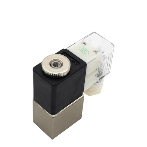 2V025-08 صمام الملف اللولبي المفتوح عادةً، اتجاهين، موضعين، 1/4 بوصة BSP، 12V/24V/220V AC/DC، صمام التحكم بالهواء المضغوط (2V025-08 AC220V، تركيبات 4 مم) in Kuwait