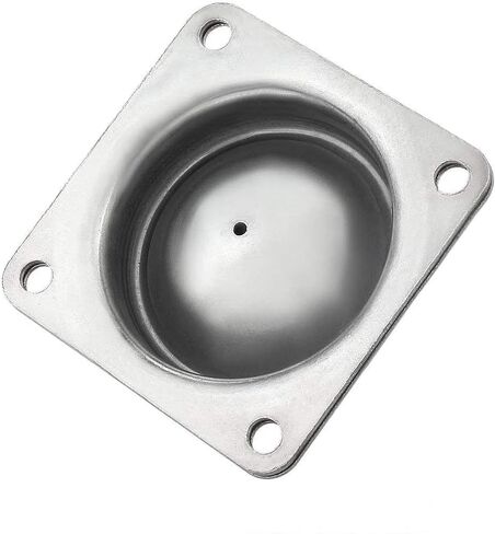 TMP1105 4 قطعة CY-38A 1-1/2 بوصة الكربون الصلب مربع شفة الرول الكرة نقل تحمل ضياء 6.5 مللي متر/0.26 بوصة وحدة عجلات الناقل in Saudi Arabia