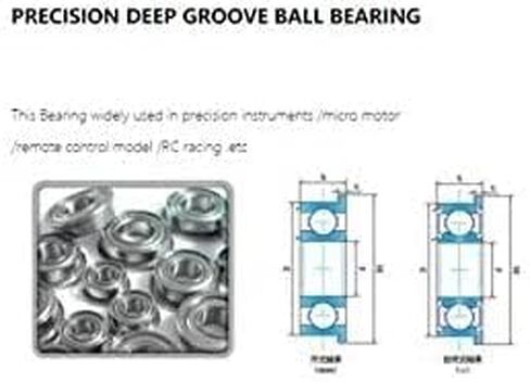 TMP1105 Flange Ball Bearings F606ZZ Flanged Bearing ABEC-5 6176 mm F606Z Deep Groove F606 ZZ in Saudi Arabia