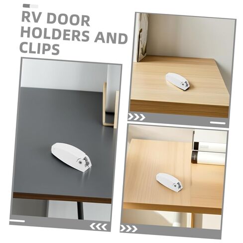 6Pcs Rv Door Holder Weather Resistant Door Catch for Motorhome Trailer and Camper Low Noise Design Quick Installation for Peaceful Living Space in Saudi Arabia