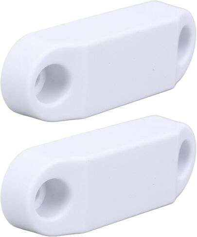2 Set RV Magnetic Baggage Door Catch White RV Storage Door Holder for Campers Motor Homes in Saudi Arabia