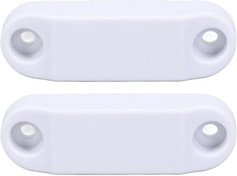 2 Set RV Magnetic Baggage Door Catch White RV Storage Door Holder for Campers Motor Homes in Saudi Arabia