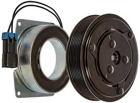 Omega Environmental Technologies 22-11289-AM Clutch York Pv8 12 V 2 Wire 155mm Groove Dia in Kuwait
