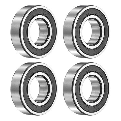 uxcell 2Pcs 6300-2RS Deep Groove Ball Bearings, 10x35x11 mm High Speed Double Rubber Seal Bearings Pre-Lubricated and Stable for Industrial Machinery Repairs 3D Project in Saudi Arabia