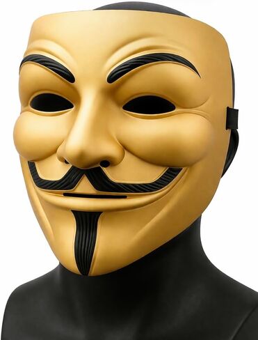 أقنعة أزياء مستوحاة من قناع الهاكر المجهول عالي الجودة وV for Vendetta in Kuwait