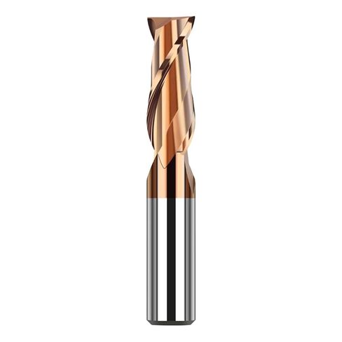 HRC55 Carbide End Mill 1 3 4 5 6 8 10 12mm 2 Flutes Metal Milling Cutter Cutting Tool CNC Maching Coating Flat Endmills(D6xD6x75L) in Kuwait