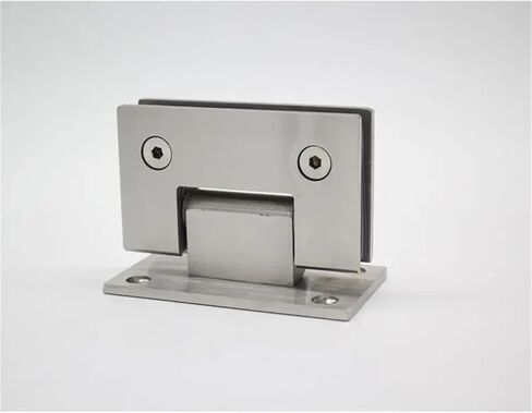 Hinges for Glass Doors in the Stainless Steel 304 (XYGL-21) 90 Degrees 1Pcs in Saudi Arabia