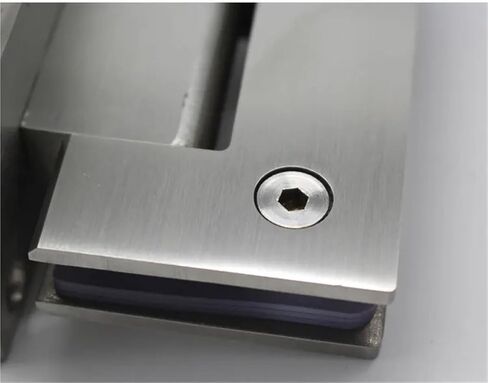 Hinges for Glass Doors in the Stainless Steel 304 (XYGL-21) 90 Degrees 1Pcs in Saudi Arabia